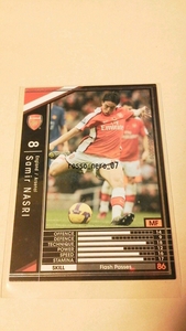 ☆WCCF2008-2009☆08-09☆075☆黒☆サミル・ナスリ☆アーセナル☆Samir Nasri☆Arsenal☆