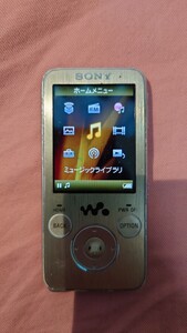 SONY ウォークマン ソニー WALKMAN NW-S739F ゴールド 初期化済み