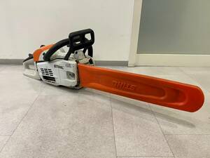 旭川発☆最落なし！チェーンソー！STIHL！型式：MS201C！圧縮OK！ソーカバー付属！現状！売切！（4）