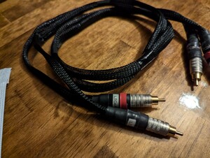 ☆マルチョウエンジニアリング　Ladder-type audio cable　LTC4-P　RCA-RCA　1.0m pair　国産　その④