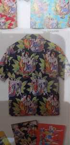 SALE! 送料込★東洋　SUNSURF サンサーフ　SS38863 SPECIAL EDITION スペシャルエディション　ALOHA SHIRT 半袖アロハシャツ　ブラック M