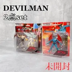 Y038 未開封 ミクロマン デビルマン＆シレーヌ デビルマン 2点セット