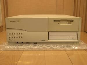 ■メンテナンス済■PC-9821 V16 + RAM 30MB + VGAカード + LAN + CF(2GB) + DVD/CD + 電池新品交換