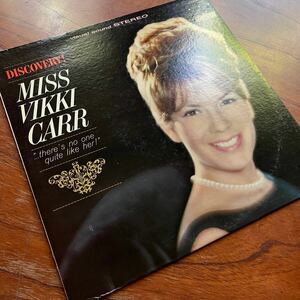 両溝 DG USオリジナル盤 絶品ジャズヴォーカル SEXY美女ジャケ！DISCOVERY!! MISS VIKKI CAR/ヴィッキ・カー/NEXT JULIE LONDON ON LIBERTY