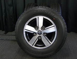 [中古アルミサマー4本] 5J+50PCD114.3グランマックス純正ほぼ新車外し2019年バリ溝175R14LT8PR現行S403/S413タウンエース175/80R14LT99/98N