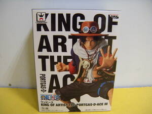 075)未開封 ワンピース フィギュア プライズ KING OF ARTIST THE PORTGAS・D・ACE ポートガス・D・エース Ⅲ