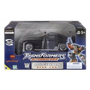 Transformers Alternators - Dodge Viper - Decepticon Dead End 並行輸入品