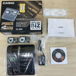 S167-T20-914 CASIO カシオ ネームランド カシオ ラベルライター NAME LAND LABEL WRITER KL-M20 BiZ テプラ ③