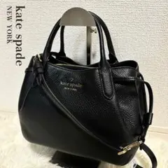 【katespade】ダンプリン ハンドバッグ 2wayレザー ブラック