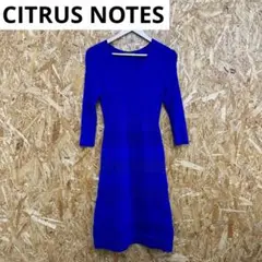 Y240331-27 CITRUS NOTES ワンピース 38サイズ