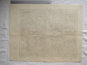 【古地図 明治 宮城県】『吉岡』五万分一地形図仙台2号 明治34年測図 明治41年3月30日発行 大日本帝国陸地測量部【吉岡街道 羽後街道】