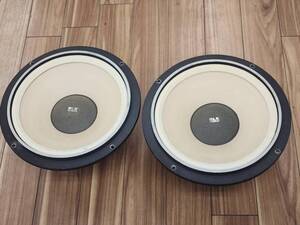 R61227 Fostex フォステックス エッジレス ウーハー SLE34W WOOFER ウーファー 直径 約31cm ペア 2個 現状渡し