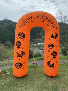 ハロウィン イルミネーション アーチ道 エアーディスプレイ パーティー イベント ステージ クラブ インスタ Halloween archway inflatable.