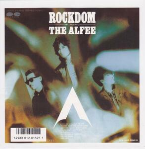 ■中古品■The Alfee ジ・アルフィー/ROCKDOM + days gone by(シングル盤)