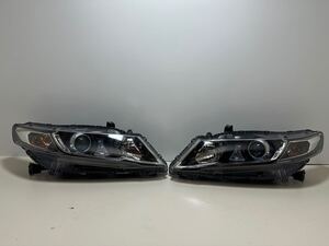 （美品）オデッセイ RB3 前期型 ヘッドライト 左右セット キセノン HID レベル付 スタンレー P7692