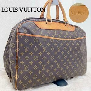 LOUIS VUITTON ルイヴィトン アリゼ24 アール ヴァンキャトル M41399 ボストンバッグ ガーメントケース　モノグラム　ハンドバッグ　ヌメ革