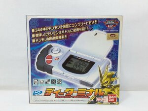 ☆動作確認ＯＫ☆ バンダイ ディジモアドベンチャー02　ディーターミナル DIGIMON LINK SYSTEM 携帯ゲーム機