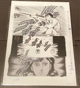 新品 キャッツアイ40周年記念原画展 シティハンター 複製原稿 原画 7 北条司 画集 グッズ/北条司展 CITYHUNTER 少年ジャンプ CAT