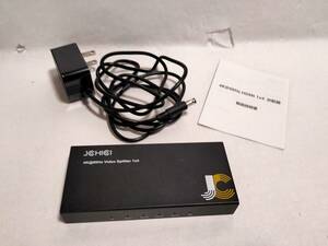 【一円スタート】「JCHICI」 HDMI分配器 4K@60Hz HDR&3Dビデオ対応 1円 HAM01_2985