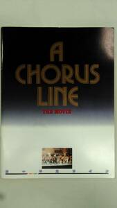  [パンフレット]　　A CHORUS LINE　THE MOVIE　　Ybook-2163