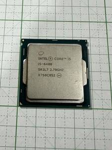 中古(一応動作確認済) CPU Intel Core i5-6400 2.70GHz SR2L7