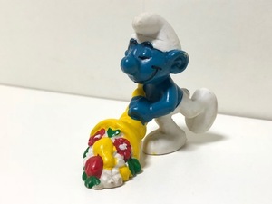 【 スマーフ PVC フィギュア 】 SMURF ヴィンテージ コルヌコピア / SCHLEICH シュライヒ SMURF VINTAGE PVC FIGURE V6-91-100