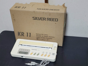 [1997-3]SILVER REED シルバーリード 電子ニットレーダー KR11 編み機 パーツ ハンドクラフト 現状 KR-11