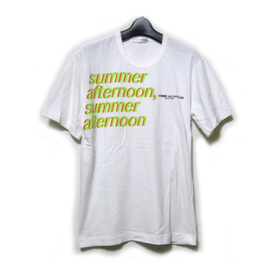 COMME des GARCONS PARFUMS コムデギャルソン パルファム 限定 eau de cologne ロゴTシャツ 131418 