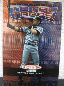 [MLB Card] イチロー　ICHIRO 　TOTAL TOPPS　TOTAL MLB 野球カード Seattle Mariners　Outfield ベースボールカード TT1