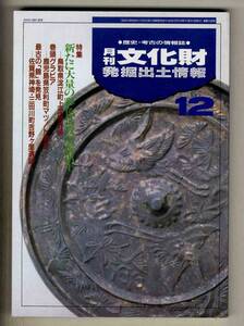 【e0509】91.12 月刊文化財発掘出土情報／鳥取県淀江町上淀廃寺跡、鹿児島県笠利町マツノト遺跡、佐賀県神埼・三田川吉野ヶ里遺跡、...