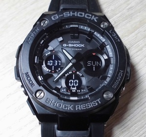 送料３９０円～！カシオ ジーショック GST-S100G-1B ジースチール レイヤーガード構造 タフソーラー G-SHOCK G-STEEL レターパックOK