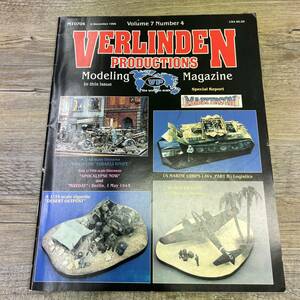 Z-7350■VERLINDEN PRODUCTIONS M10704 1996年12月号（アメリカ洋書）■戦車 戦闘機 模型雑誌 プラモデル ジオラマ