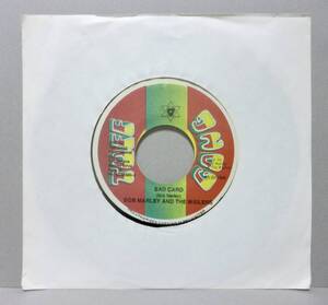 7　Bob Marley And The Wailers　BAD CARD　ボブマーリー