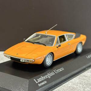 1/43 ミニチャンプス ランボルギーニ ウラッコ ケース付き PMA minichamps lamborghini urraco ミニカー スーパーカー オレンジ