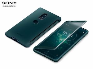 Sony◆ソニー 【ソニー純正】 Xperia XZ2用 Style Cover Touch グリーン・緑 SCTH40 SO-03K/SOV37 【並行輸入品】