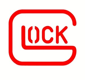 GLOCK グロック ステッカー レッド