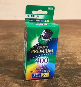 SS-4491■送料込■FUJIFILM SUPERIA PREMIUM400 27枚撮 3本入 カラーネガ フィルム カメラ レトロ アンティーク 85g●未使用品/くATら