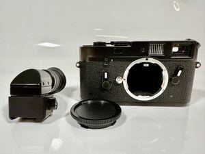 【シャッターok】Leica ライカ M4 DBP レンジファインダー ブラック GMBH ファインダー付き