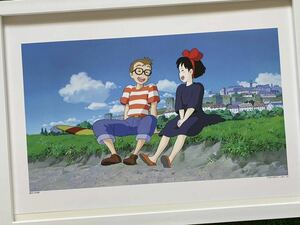 【額装品】ジブリ　魔女の宅急便　ポスター　宮崎駿　カレンダー　2016年　STUDIO GHIBLI 検)セル画　原画　ポストカード　イラスト