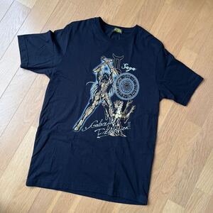 L☆ 聖闘士星矢 双子座 ジェミニ サガ 半袖 Tシャツ 黒 ☆ しまむら