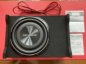☆carrozzeria カロッツェリア ウーハー　TS-W3020 + UD-SW300Dセット　MONSTER CABLE付☆USED品