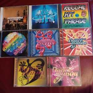 CD全8枚セット Dancemania7,10/Dancemania SPEED,COVERS/reggaehitparade/MEGAHITS/追憶のポップスゴールド12/discofever ◆169