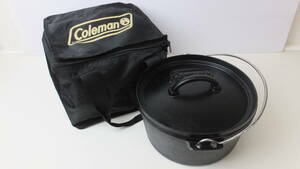 ◆Coleman コールマン ダッチオーブン 10インチ 直径約25cm 【リフター ケース付】 ※別売 鍋敷き付き キャンプ アウトドア BBQ 調理器具
