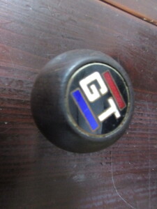 【WOOD SHIFT KNOB】HONDA/GTロゴ/木製/シフトノブ/旧車/ビンテージ