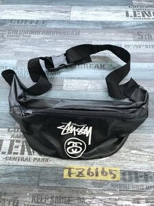 stussy ストゥーシー ロゴ入り ミニ ボディバッグ 黒