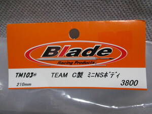 未使用未開封品 Blade TEAM C TM103 1/10RC ミニNS Mシャーシ用ボディセット(WB210mm)