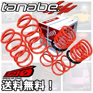 tanabe タナベ ダウンサス (DF210) (前後set) ノア ZRR80G (X/G)(FF 2000 NA H26/1-R4/1) (ZRR80WDK)