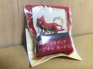 マカディア オリジナルカードスタンド 猫 元気な「マカ」 付録 限定 非売品 ネコ フィギュア 文具