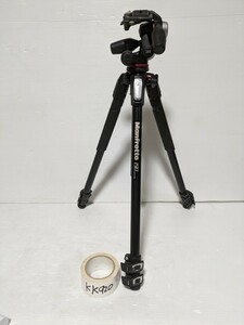 Manfrotto 190 カーボン三脚 MHXPRO-3W 雲台 スタンド イタリア製品 　MT190XPRO3 