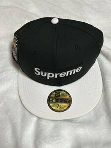 NEW ERA Supreme ニューエラキャップシュプリ ームキャップ 71/4 ボックスロゴ　新品未使用